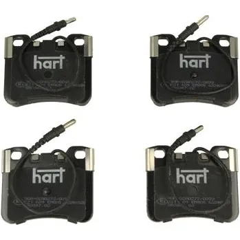 Brzdová destička Sada brzdových destiček, kotoučová brzda HART 221 609