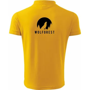 Pánská košile Wolforest - Polokošile pánská Pique Polo 203 - L ( Žlutá )