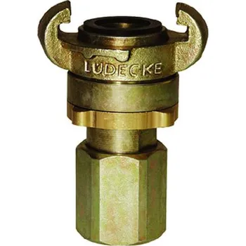 Fitinka Lüdecke spojka bajonetová s kroužkem, vnitřní závit G 1" SSGI10