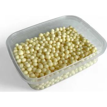 Čokoláda Čokoládové křupinky bílé Hmotnost: 50 g