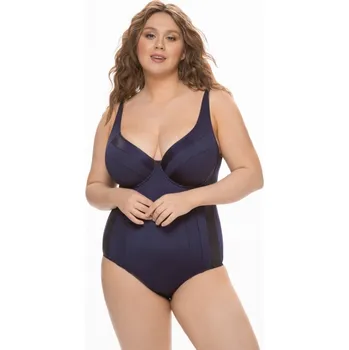 Dámské plavky Dámské jednodílné plavky Fantasy, Tm. modrá 80 E i321_93148-460495