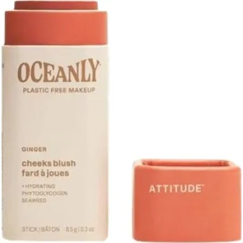 Tvářenka Tuhá krémová tvářenka ATTITUDE Oceanly - Ginger 8,5g