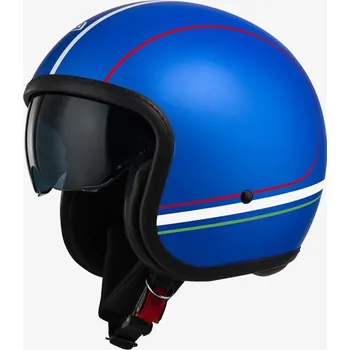 Helma na motorku Otevřená přilba NZI Rolling 4 FORZA ITALIA AZZURRO Velikost: XXL