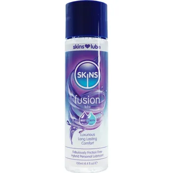 Lubrikační gel Lubrikační gel Skins Fusion Hybrid Silicone and Water Based 130 ml - s kupónem KUP15 cena 280 Kč + extra diskrétní expedice