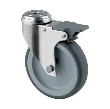 Příslušenství k zahradní technice Nerezové pryžové pojezdové kolo 7477-PJO 150 P30