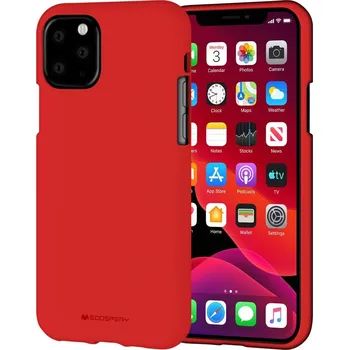 Mercury Ochranný kryt pro iPhone 11 Pro - Mercury, Soft Feeling Red