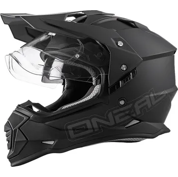 Helma na motorku Přilba na cestovní Enduro - O´NEAL Sierra FLAT 2023 - černá M