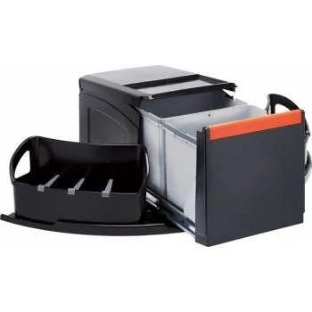 Odpadkový koš Franke Sorter Cube rohový 2 x 18L + 2 postraní koše