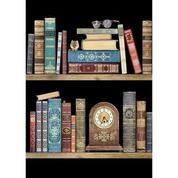 Luxusní přání BUG ART Myška v knihovně (Blahopřání v obálce s myškou)