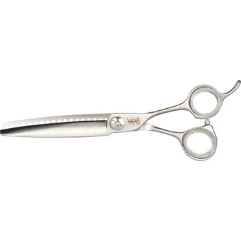 Kosmetika pro psa Show Tech Nůžky Yento Ergo Line 7" (18 cm) modelovací 18 zubů