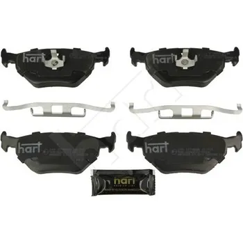 Brzdová destička Sada brzdových destiček, kotoučová brzda HART 249 171