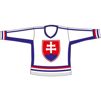 Sport Hokejový dres SR 6, bílý, vel. L (Fanouškovský doplněk)