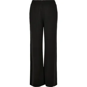 Dámské kalhoty Urban Classics Ladies Modal Wide Leg Pants TB5004 černé, L