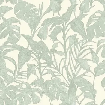 Tapeta Vliesová tapeta Green&Co, BOGOTA zelená 0,53x10,05 m