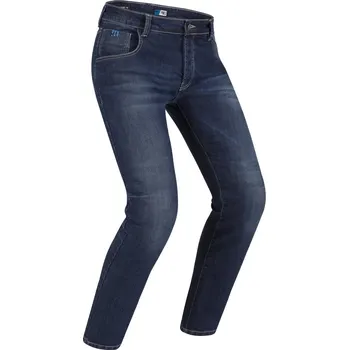 Kalhoty na americký fotbal Pmj promo jeans Pánské moto jeansy PMJ Rider New (Barva: modrá, Velikost: 38)