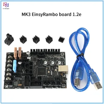 3D tisk Einsy Rambo 1.2e Mainboard For Prusa i3 MK3 MK3S 3D printer TMC2130 Stepper Drivers SPI 4