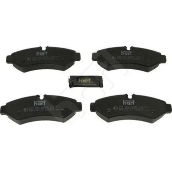 Brzdová destička Sada brzdových destiček, kotoučová brzda HART 259 696