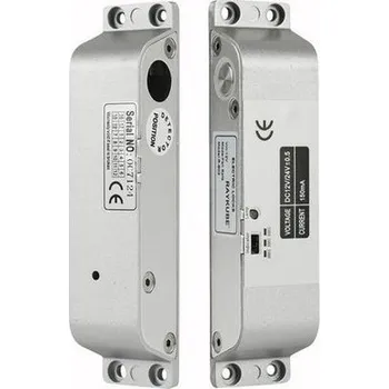 elektrický otvírač Elektrický zámek se západkou, EB2120, 12-24V, válečkové stavítko, bez napětí odemčeno.