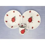 Český porcelán Dětská jídelní souprava BERUŠKA, 3dilná, porcelán