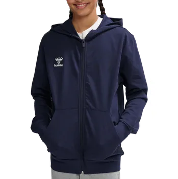Pánské oblečení Mikina s kapucí Hummel HMLGO 2.0 ZIP HOODIE KIDS 224838-7026 Velikost 128