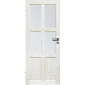 Interiérové dveře Interiérové dveře z masivu 4S2K smrk 60L