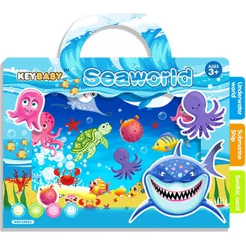 Odstranitelné tetování Impap samolepky kreativní sada 26x28cm-moře