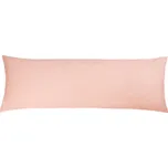 POVLAK na relaxační polštář lososová 50x145 cm (povlak na zip)