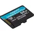 Paměťová karta Kingston Canvas Go! Plus microSDXC 64 GB UHS-I U3 V30 + SD adaptér