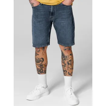 Pánské kraťasy PitBull West Coast - pánské jeansové šortky HIGHLANDER medium wash 33