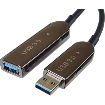 Počítačové příslušenství PremiumCord USB3.0 + 2.0 prodlužovací optický AOC kabel A/Male - A/Female 7m