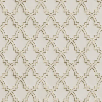 Tapeta Luxusní vliesová tapeta s vinylovým povrchem DE120022, Geometrický ornamentální vzor, Wallstitch, Design ID