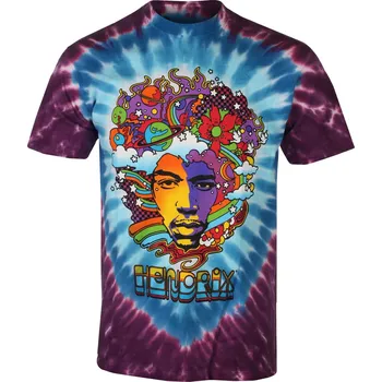 Pánské tričko Tričko metal pánské Jimi Hendrix - JIMI MOD - LIQUID BLUE - 11968