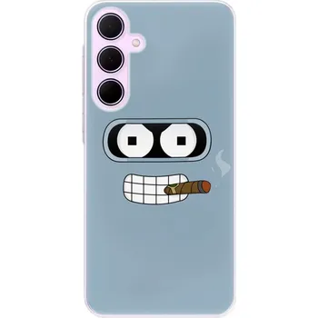 Pouzdro na mobilní telefon Odolné silikonové pouzdro iSaprio - Bender - Samsung Galaxy A55 5G