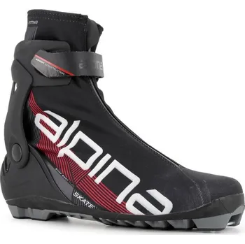 Běžecké lyžování Boty na běžky Alpina NSK - black/white/red 2022/23 Velikost: 44