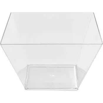 Party nádobí Miska finger food 500ml, transparentní, 20 ks