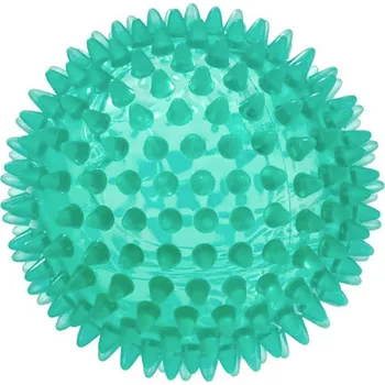 Masážní míček Míč masážní ježek Reflexball Gymnic tvrdý 8 cm Neonová zelená