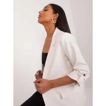 Dámské sako Dámské sako OCH BELLA s potiskem ecru