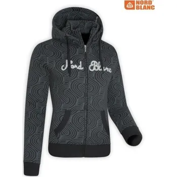 Dámská mikina NORDBLANC NBFLS2749+ Černá mikina. S kapucí ( NOVÉ NORDBLANC NBFLS2749+ Černá mikina. S kapucí)