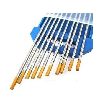 Příslušenství ke svářečce Proindustry Zlatá wolframová elektroda - 1 kus, Ø 1,60 - 3,20 mm Kus: 2,40 mm WEG24