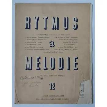 Časopis Rytmus a melodie č. 12