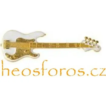 Brož Fabos Brož Basová kytara Zlato a malba