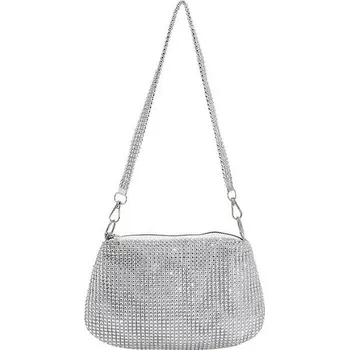 Kabelka Večerní lesklé dámské psaníčko | Dámská malá kabelka - ramenní popruh