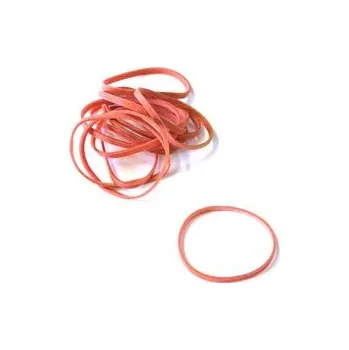 Gumičky silné 3 mm, průměr 8 cm (1 kg) - 70% kaučuk, červené