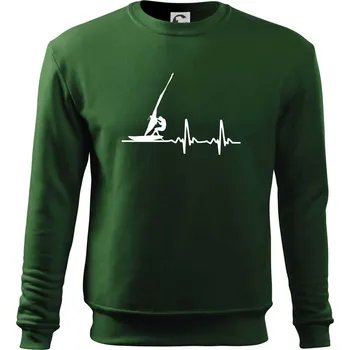 EKG Windsurfing - Mikina Essential dětská - 158 cm/12 let ( Lahvově zelená )