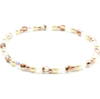 Náramek Moni - dámský náramek s broušenými korálky B14