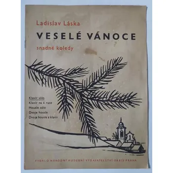 Ladislav Láska - Veselé vánoce klavír
