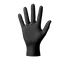 Vyšetřovací rukavice Mercator Medical Gogrip nepudrované černé 50 ks
