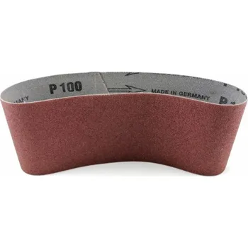 Brusný papír TS Brusný kepr 75x457 mm nekonečný pás P100, plátno