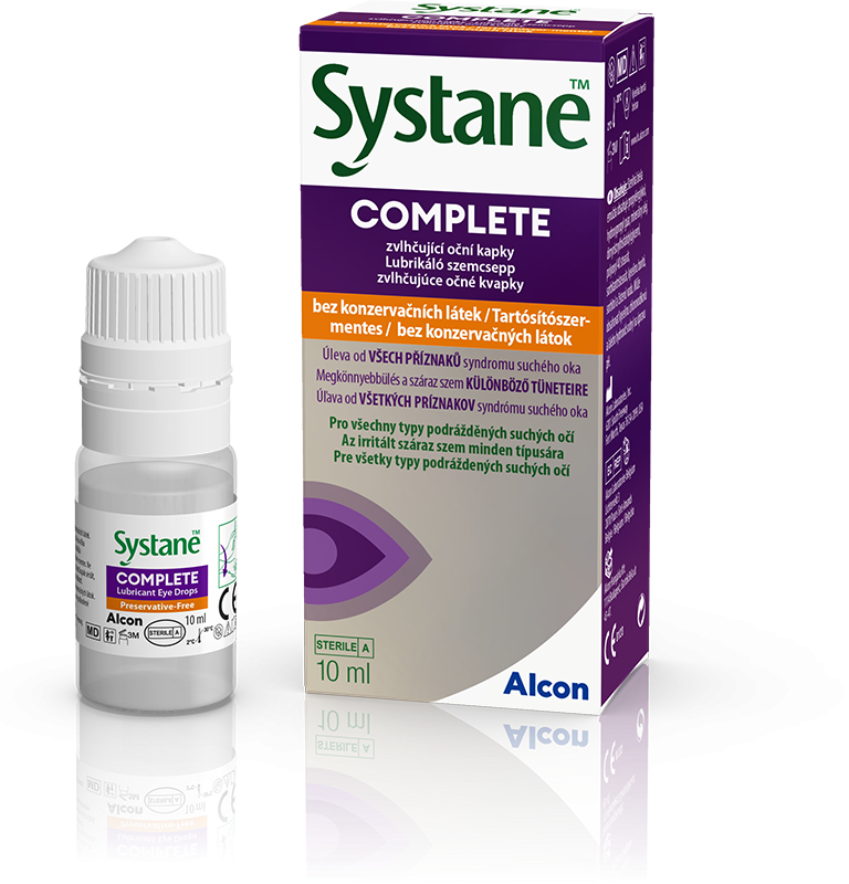 Alcon Systane Complete bez konzervačních látek 10 ml