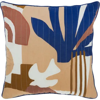 Atmosphera Dekorační polštář s geometrickým vzorem SOLEYA, 40 x 40 cm